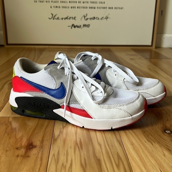 Nike Air Max Excee White Multi-colored 6.5Y/6.5 Men/8 Women - Picture 2 of 11